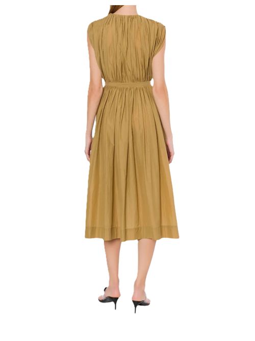 Philosophy Di Lorenzo Serafini Abito midi con arricciatura Philosophy | 251C 0449 21200468 BEIGE